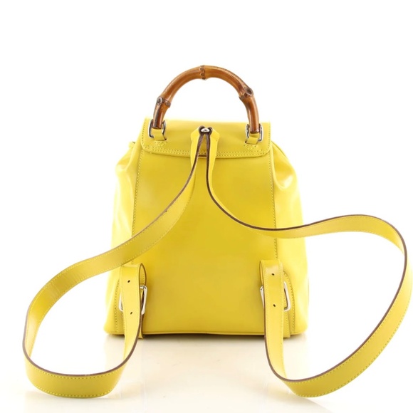 Gucci bamboo handle backpack - Picture 3 of 5